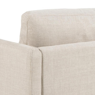 Sofa narożna Milly Actona | Beżowa, drewniane nóżki | Komfort i styl