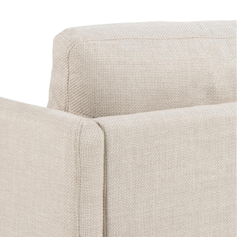 Sofa narożna Milly Actona | Beżowa, drewniane nóżki | Komfort i styl
