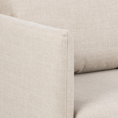 Sofa narożna Milly Actona | Beżowa, drewniane nóżki | Komfort i styl