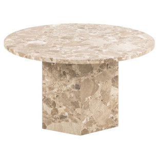 Stolik okrągły marmurowy Actona Naxos 80cm - Elegancki Design