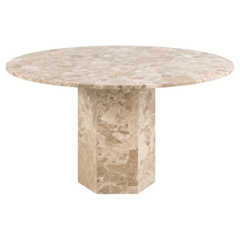 Stół marmurowy Actona Naxos 100cm | Elegancki design