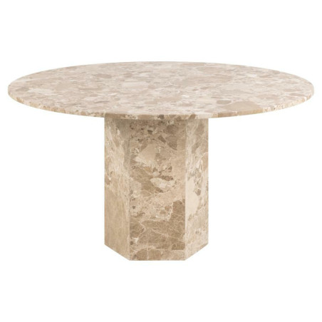 Stół marmurowy Actona Naxos 100cm | Elegancki design