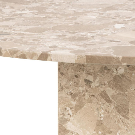 Stół marmurowy Actona Naxos 100cm | Elegancki design
