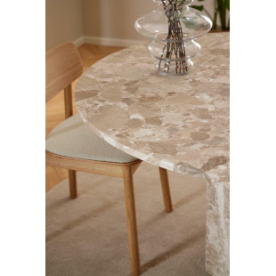 Stół marmurowy Actona Naxos 100cm | Elegancki design
