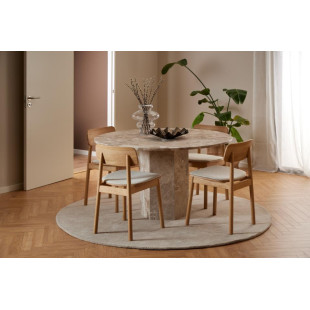 Stół marmurowy Actona Naxos 100cm | Elegancki design