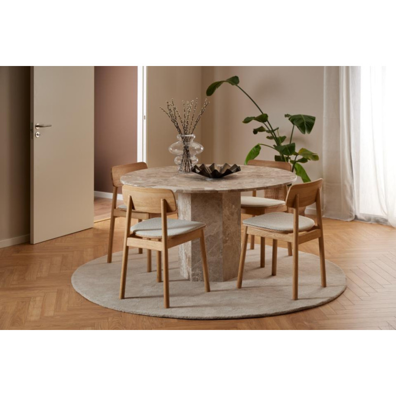 Stół marmurowy Actona Naxos 100cm | Elegancki design