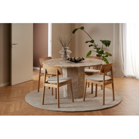 Stół marmurowy Actona Naxos 100cm | Elegancki design