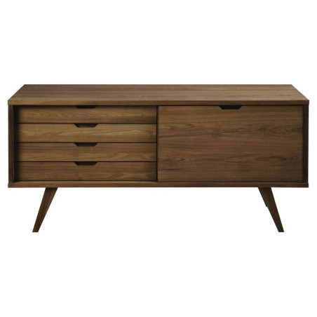 Komoda Actona A-line | 160x72cm | Dąb Dymiony - Skandynawski Design