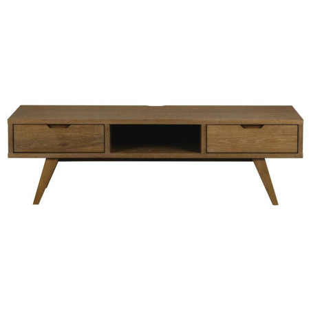 Szafka RTV Actona | Dąb Dymiony 150x45cm | Skandynawski Design
