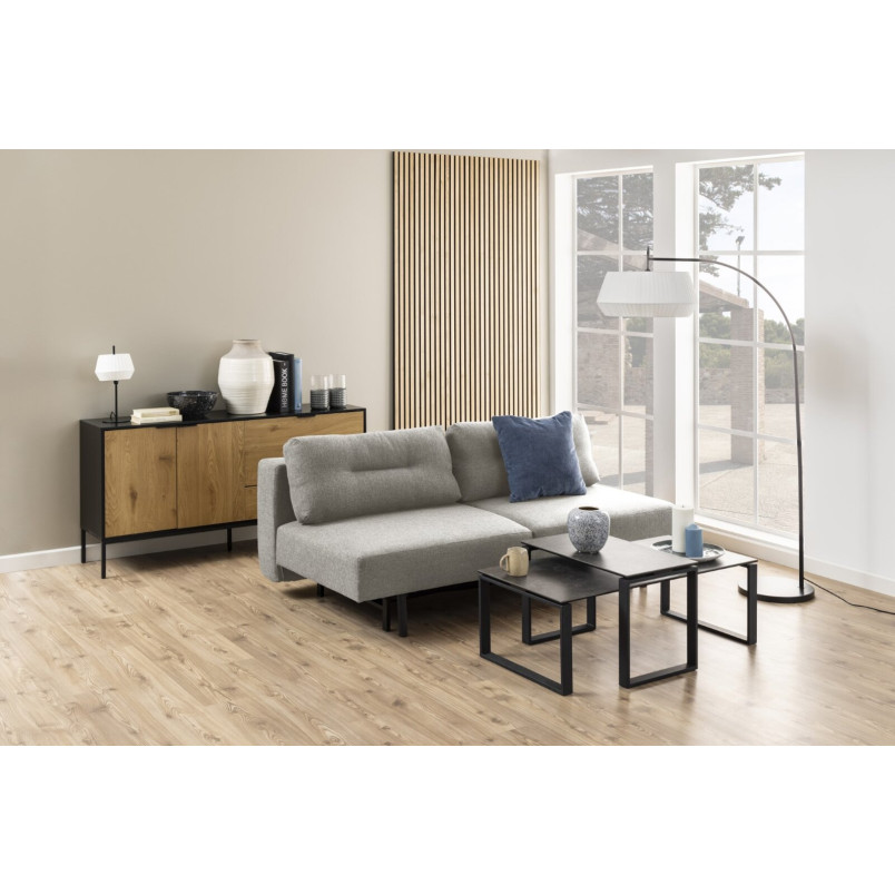 Sofa Actona Malling szara z funkcją spania - Skandynawski design