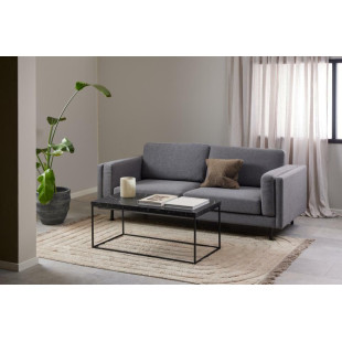 Stolik Barossa 110x55 czarny Actona | Elegancki design