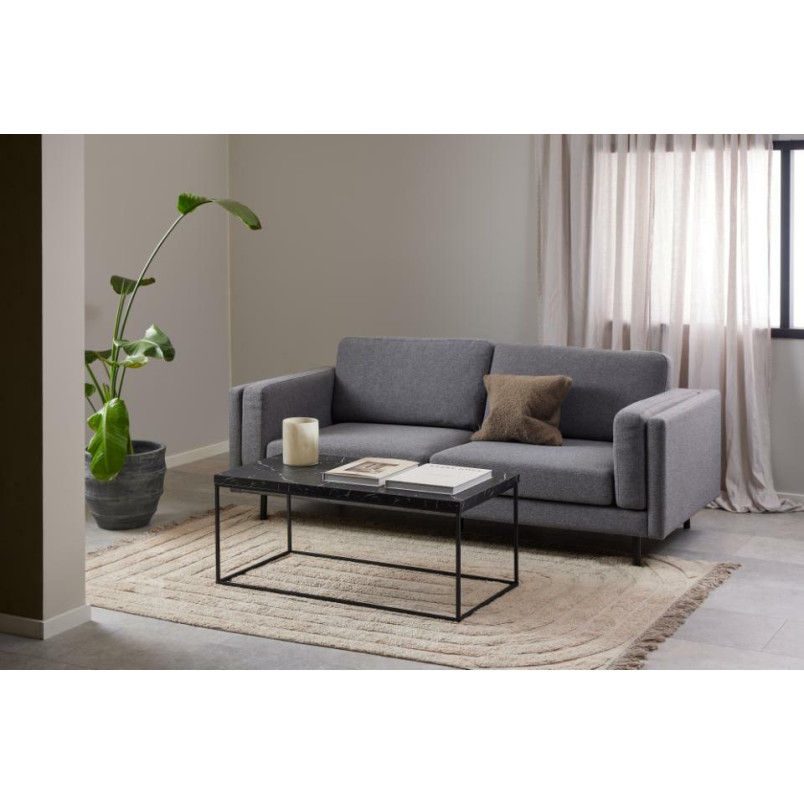 Stolik Barossa 110x55 czarny Actona | Elegancki design