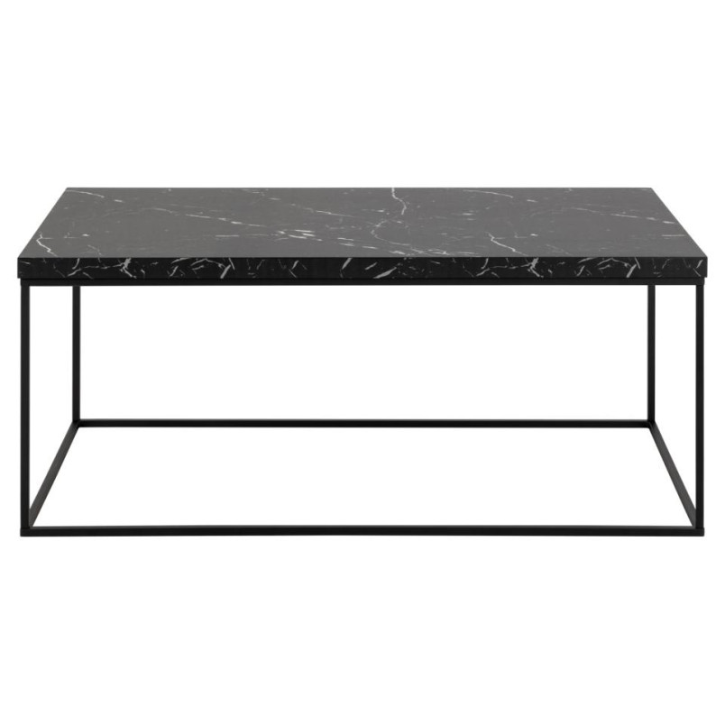Stolik Barossa 110x55 czarny Actona | Elegancki design