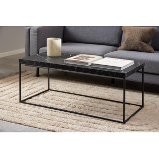 Stolik Barossa 110x55 czarny Actona | Elegancki design