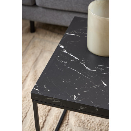 Stolik Barossa 110x55 czarny Actona | Elegancki design
