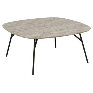 Stolik kawowy Caracas Actona | Szary marmur 90x90cm - Kup Teraz!
