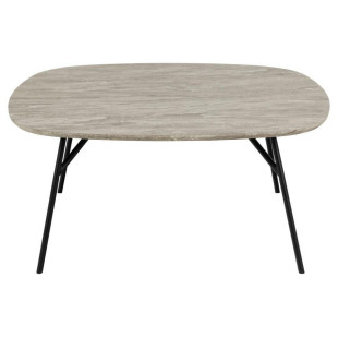 Stolik kawowy Caracas Actona | Szary marmur 90x90cm - Kup Teraz!