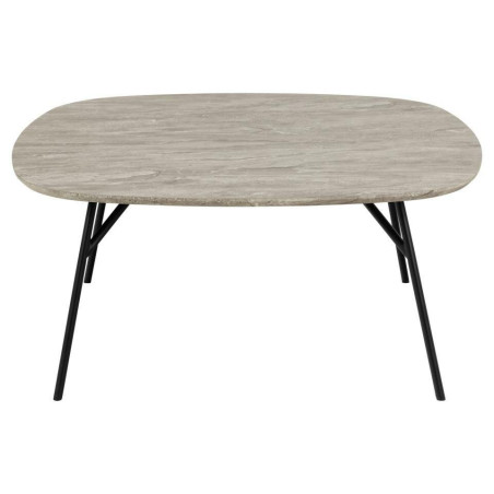 Stolik kawowy Caracas Actona | Szary marmur 90x90cm - Kup Teraz!