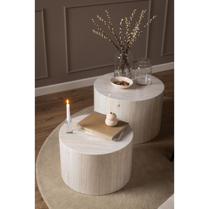 Zestaw stolików kawowych Dice Actona - Elegancki design