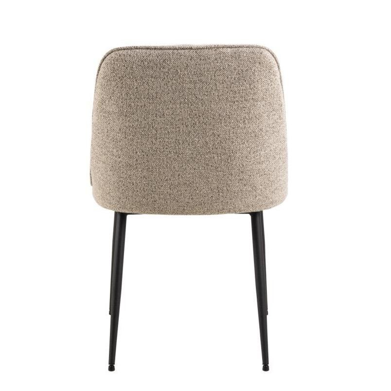 Krzesło pikowane Brooke beżowe Actona - Stylowy design | Sklep z meblami
