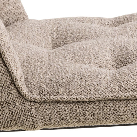 Krzesło pikowane Brooke beżowe Actona - Stylowy design | Sklep z meblami