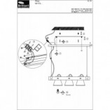Lampa Wisząca Industrialna Brilliant Plow III | Drewno i Stal