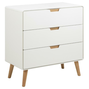 Komoda Actona Lowell | Skandynawska, 3 szuflady, 80x80cm - Kup teraz!