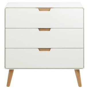 Komoda Actona Lowell | Skandynawska, 3 szuflady, 80x80cm - Kup teraz!