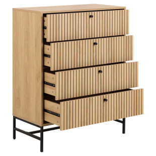 Komoda Albany Actona | 4 szuflady, dąb naturalny - Kup teraz!