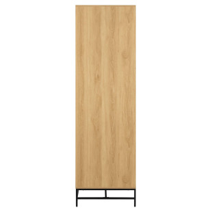 Szafa Albany Actona | Ryflowana, 99cm, Dąb Naturalny - Kup Teraz!
