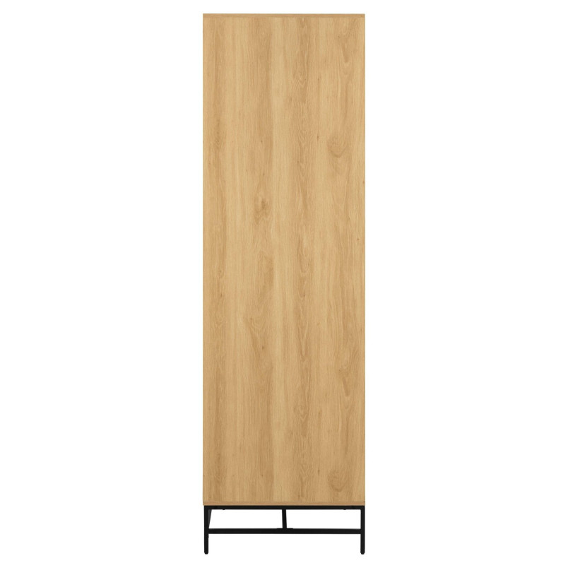 Szafa Albany Actona | Ryflowana, 99cm, Dąb Naturalny - Kup Teraz!