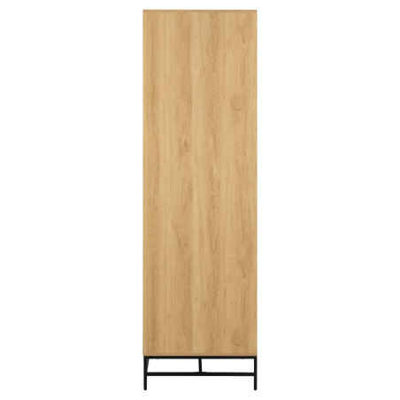 Szafa Albany Actona | Ryflowana, 99cm, Dąb Naturalny - Kup Teraz!