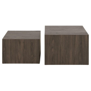 Zestaw stolików kawowych Dice Square Actona | Elegancki design