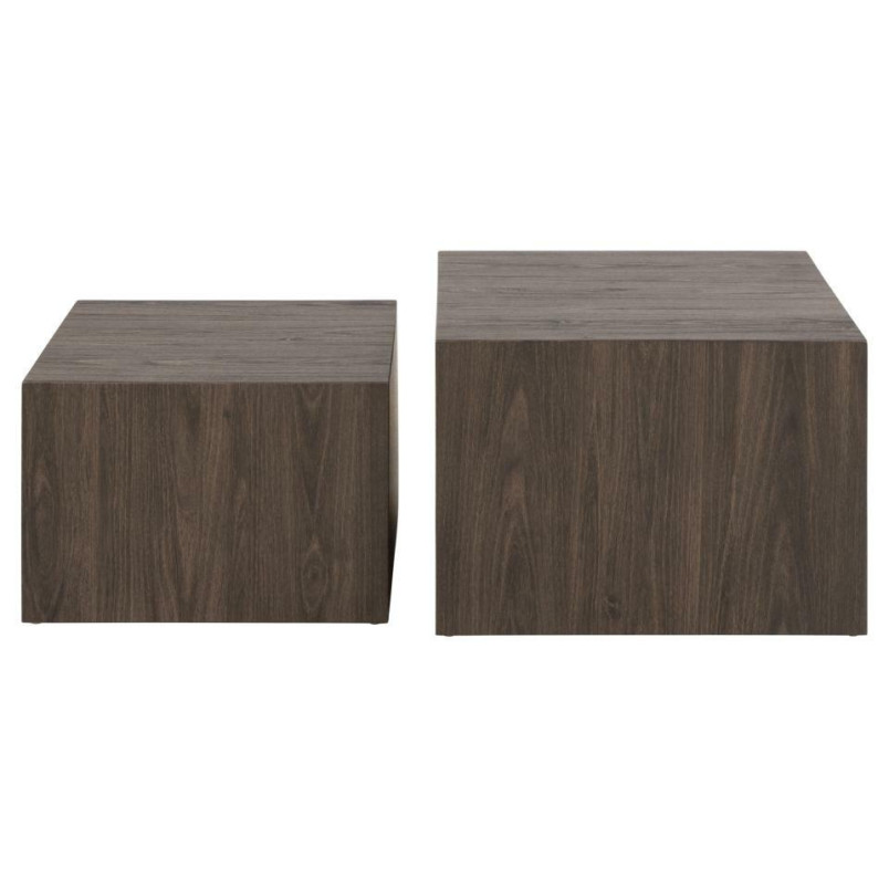 Zestaw stolików kawowych Dice Square Actona | Elegancki design