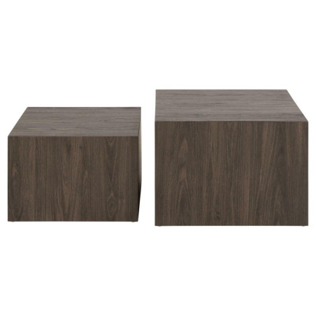 Zestaw stolików kawowych Dice Square Actona | Elegancki design