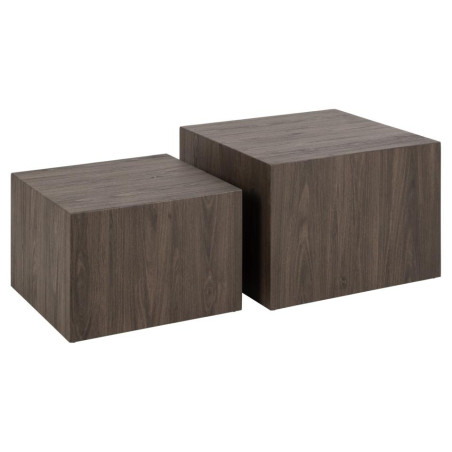 Zestaw stolików kawowych Dice Square Actona | Elegancki design