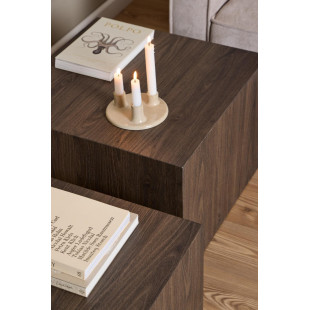 Zestaw stolików kawowych Dice Square Actona | Elegancki design
