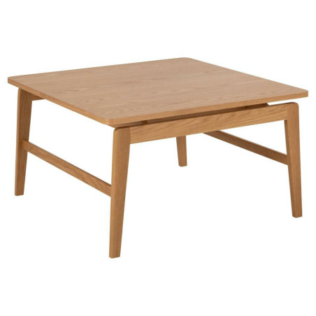 Stolik kawowy Actona Essex | Dąb, 80x80cm - Stylowy Design