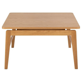 Stolik kawowy Actona Essex | Dąb, 80x80cm - Stylowy Design