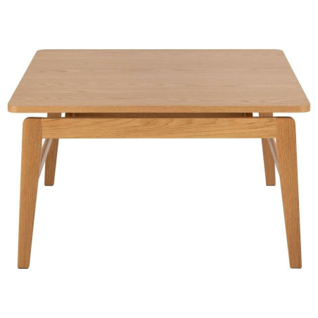Stolik kawowy Actona Essex | Dąb, 80x80cm - Stylowy Design