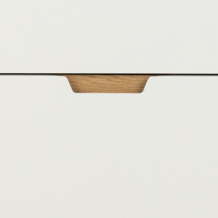 Komoda Actona Lowell | 6 szuflad | Biała, 135x90 cm