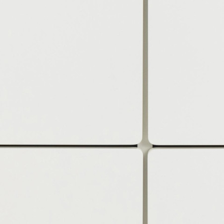 Komoda Actona Lowell | 6 szuflad | Biała, 135x90 cm