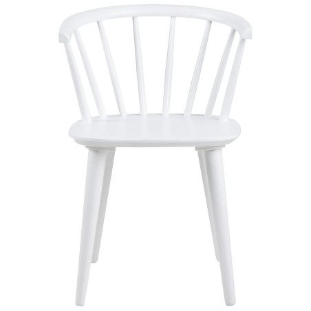 Krzesło drewniane "Patyczak" Ida białe Actona - Stylowy design