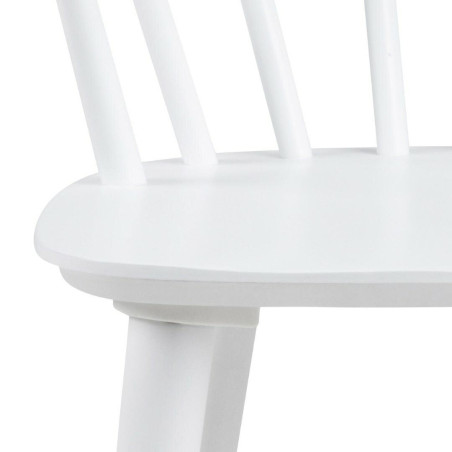 Krzesło drewniane "Patyczak" Ida białe Actona - Stylowy design