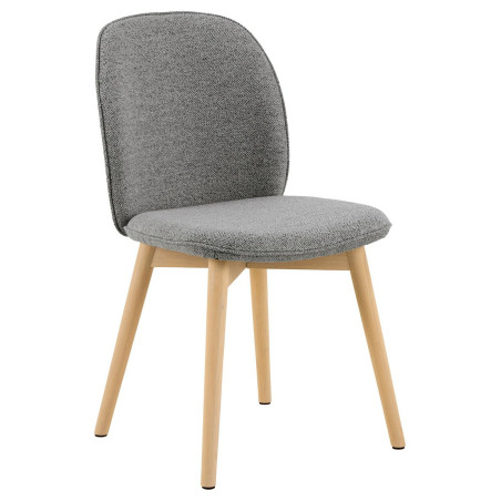 Krzesło Cindy Actona | Szare, drewniane nogi | Skandynawski design