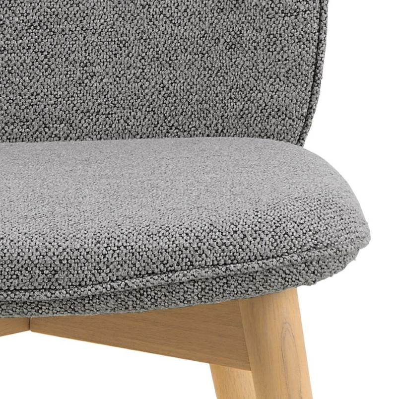 Krzesło Cindy Actona | Szare, drewniane nogi | Skandynawski design
