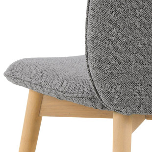 Krzesło Cindy Actona | Szare, drewniane nogi | Skandynawski design