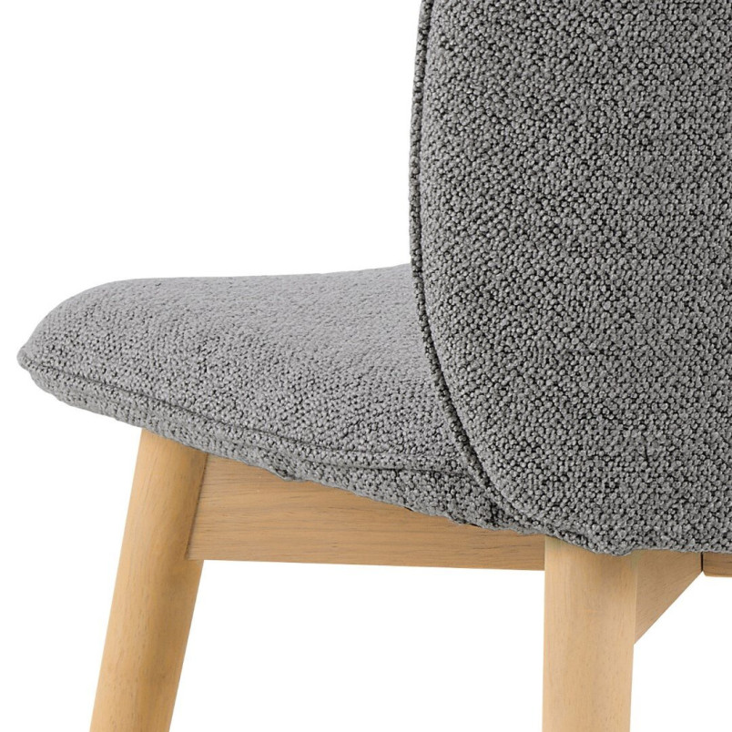 Krzesło Cindy Actona | Szare, drewniane nogi | Skandynawski design