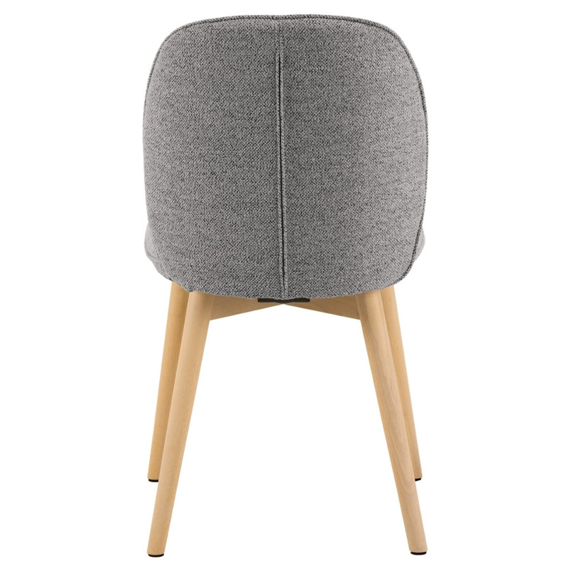 Krzesło Cindy Actona | Szare, drewniane nogi | Skandynawski design