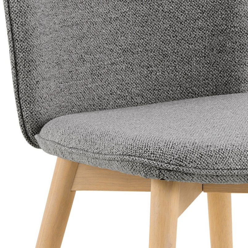 Krzesło Cindy Actona | Szare, drewniane nogi | Skandynawski design